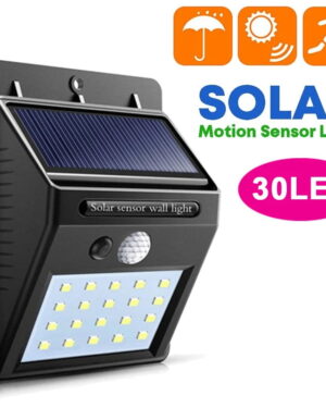 Mini Lámpara Solar 30 LED con Sensor de Movimiento