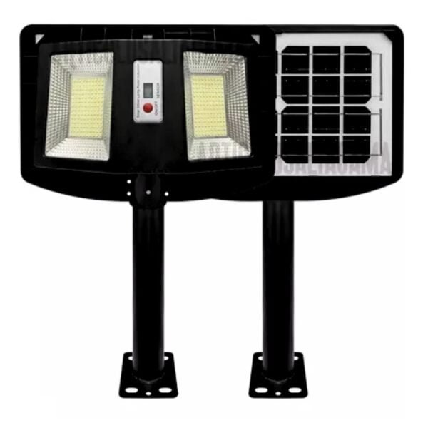 Lampara Calle Reflector Doble Panel Energía Solar 300w Cl115 Vendido por NUVITECNO