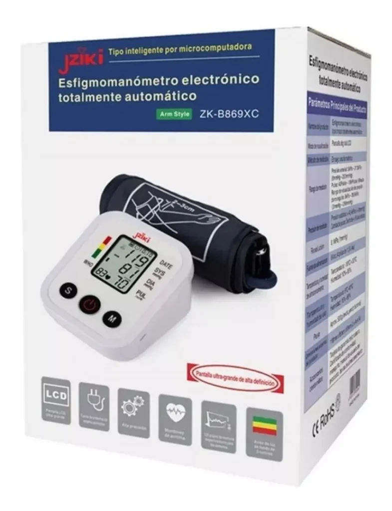 Tensiómetro Digital de Muñeca Jziki JZK-002R
